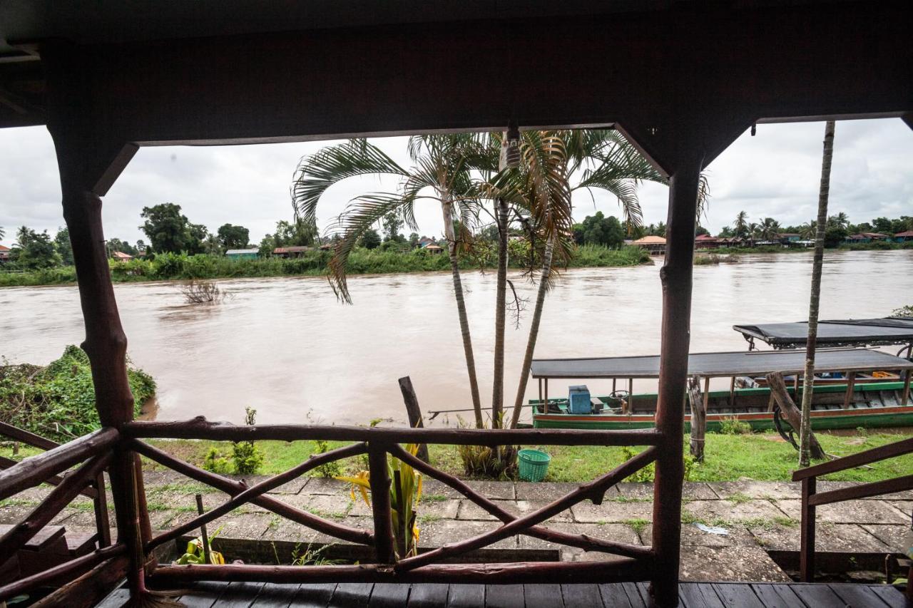 Nongsak Riverside Guesthouse & Nongsak Guesthouse Ban Khon Exterior photo